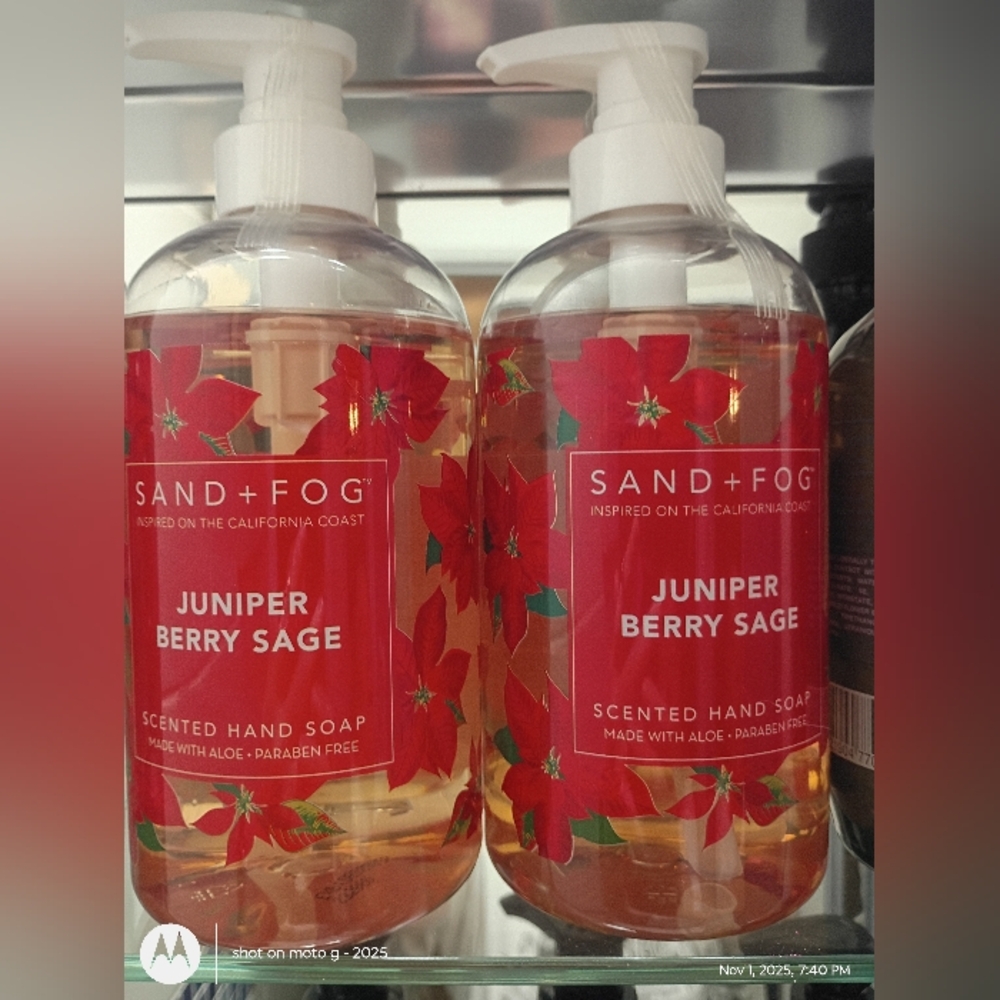 Sand + Fog Juniper Berry Sage Hand Soap (2)